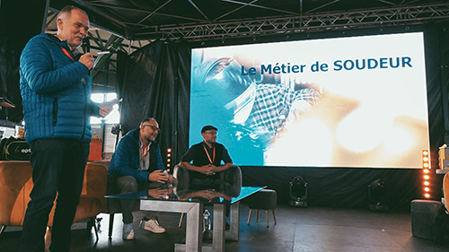 Conférence sur les meilleurs ouvriers de France
- Les fumées de soudage
- Les femmes dans le soudage
- Formation, emploi, alternance
- Les femmes dans le soudage