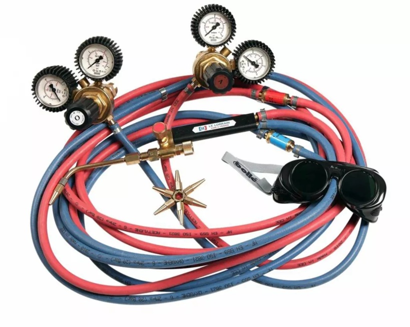 Détendeurs tuyaux de gas chalumeau avec étoile de buses interchangeables