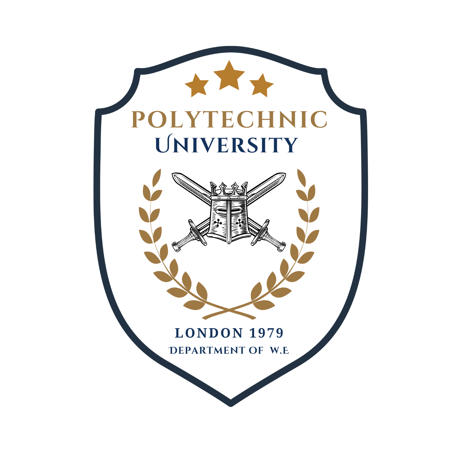 POLYTECNIC University Logo 1563 x 1563 px AR plans transparent
